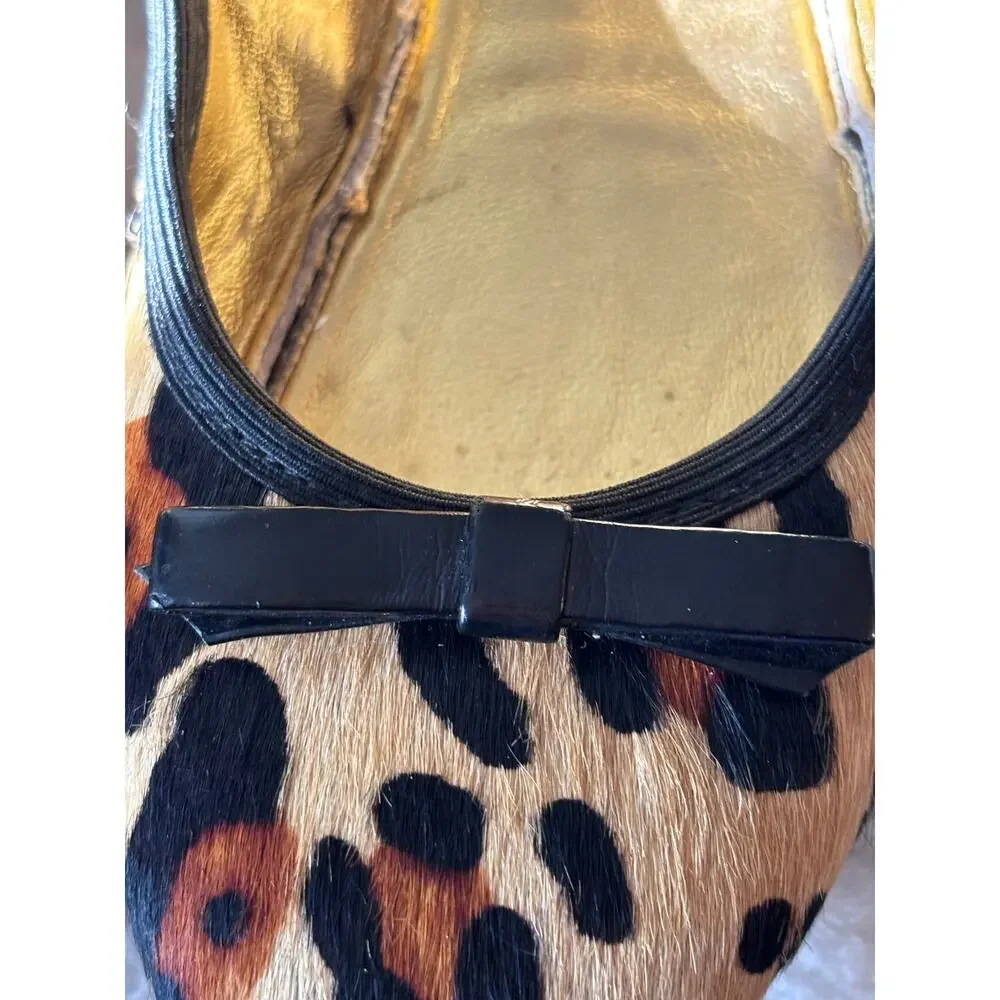 Kate Spade New York
Ponyhair Leopard Print Ballet Flats 8 Flexible Comfort Shoe - Picture 8 of 14